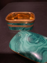 Load image into Gallery viewer, Christian Dior Malachite Trinket Box
