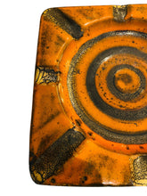 Load image into Gallery viewer, Orange Bitossi Ceramic Ashtray for Raymor
