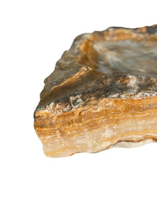 Large Onyx Agate Ashtray