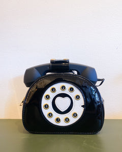 Black Telephone Purse