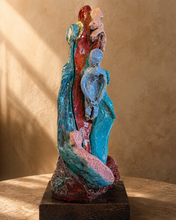Load image into Gallery viewer, Ceramic Vintage Clay Figure Sculpture
