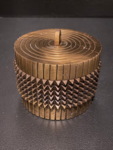 Load image into Gallery viewer, Spiked Brass Trinket Box
