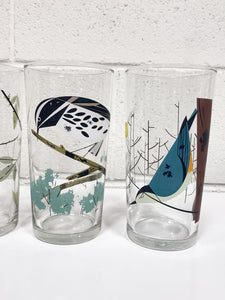 Set of 4 Bird Drinking Glasses