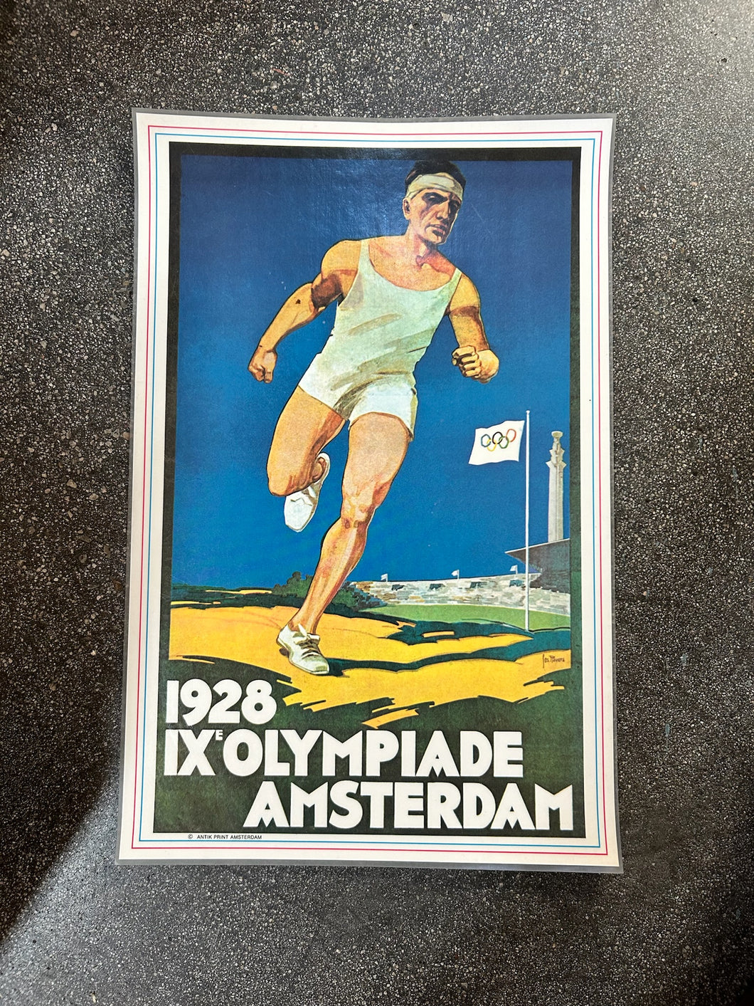 1928 Amsterdam Olympic Game Print