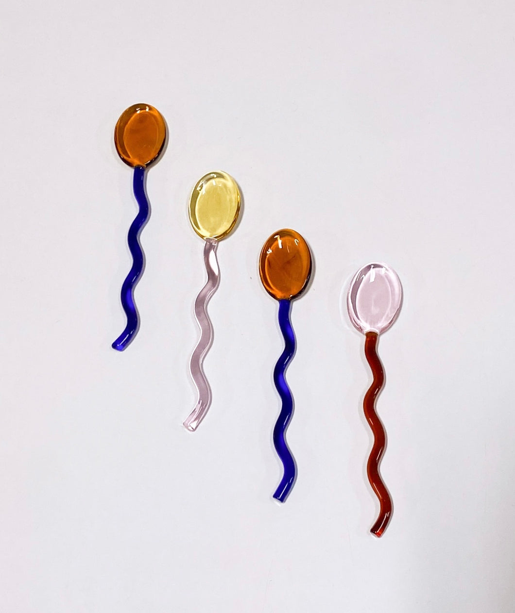 Glass Squiggle Spoon