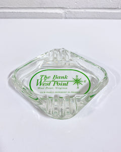 The Bank of West Point Ashtray