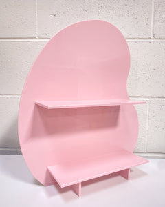 Pink Organic Shaped Mini Shelf