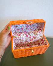 Load image into Gallery viewer, Orange Woven Purse
