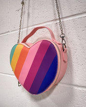 Load image into Gallery viewer, Rainbow Heart Purse
