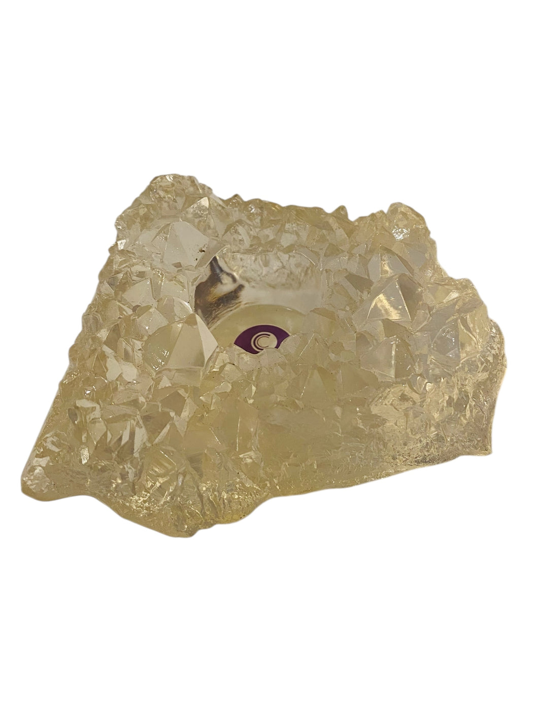 Resin Crystal Tea light Holder