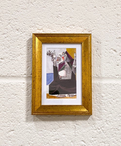 Mini Framed Woman Crying