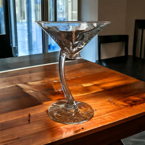 Single Martini Glass