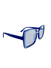 Load image into Gallery viewer, Fashionable Tranparent Blue Glasses
