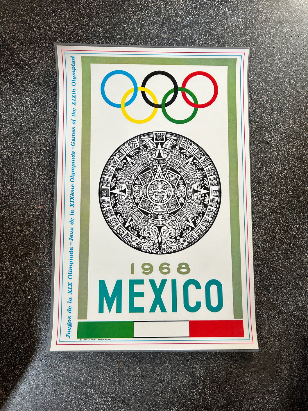 1968 Mexico Olympic Game Print