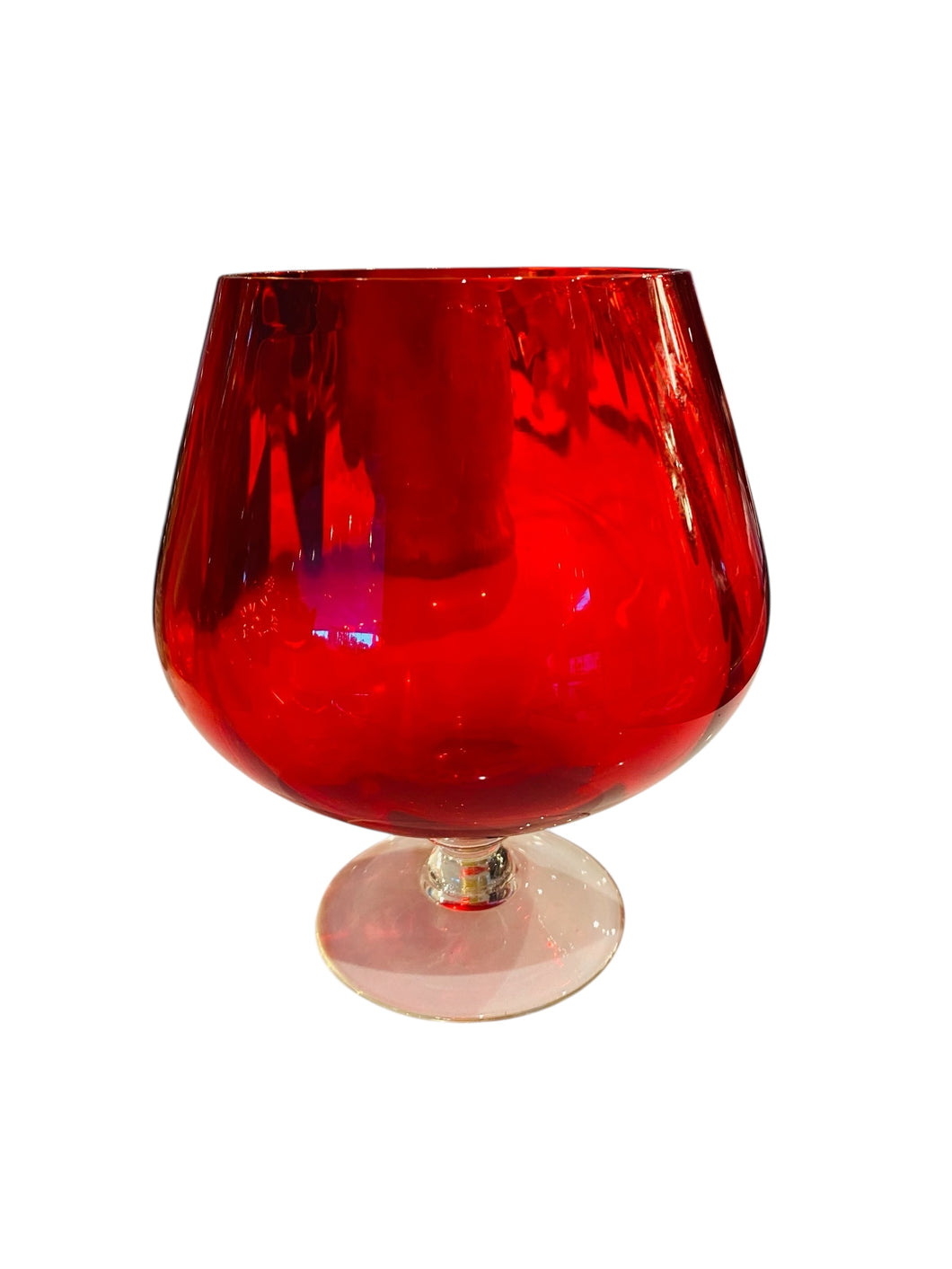 Ruby Red Empoli Glass