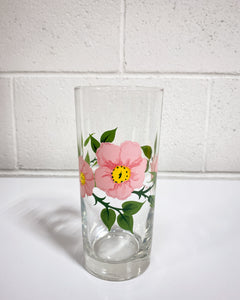 Libbey Desert Rose Drinking Glass