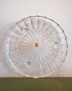 West German Crystal Tray