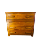 Load image into Gallery viewer, Primitive Pine Four Drawer Dresser
