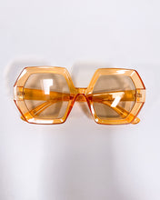 Load image into Gallery viewer, Amber Octagonal Sunglasses
