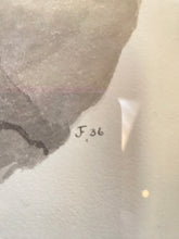 Load image into Gallery viewer, The Dix Range by J.F. 1936 Ink and Water Color on Paper
