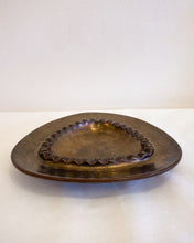 Load image into Gallery viewer, Franciscan Earthenware Crackled Bronze Ashtray
