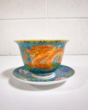 Load image into Gallery viewer, Porcelain Teacup with Coaster
