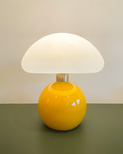 Load image into Gallery viewer, Mini Orangey Yellow Mushroom LED Lamp

