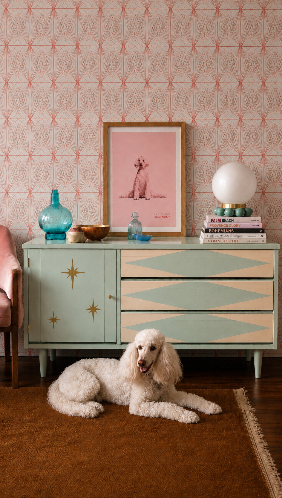 mid century vintage dresser Atomic Mid-Century Modern Mint Green you acknowledge every section SIZE:large 9 drawer Box Weaves Jovie Charming One Shoulder