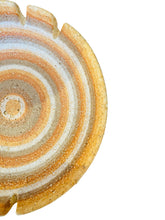 Load image into Gallery viewer, Bitossi style Orange Concentric Ring Ashtray
