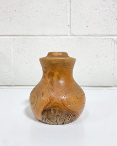 Vintage Wood Dry Vase/Vessel