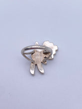 Load image into Gallery viewer, Zuni Sterling Ring with Turquoise Coral and Onyx
