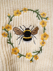 Bee Crop Sweater (L)