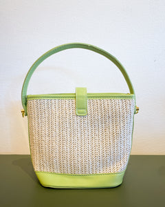 Woven Green Purse