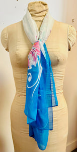 Miami Blue Sill Scarf