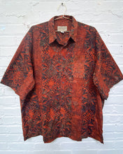 Load image into Gallery viewer, Rust Colored Hawaiian Shirt (4X)
