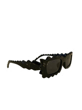 Load image into Gallery viewer, Onyx Jagged Sunnies
