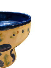Load image into Gallery viewer, Whimsy Cobalt Blue Glaze Compote
