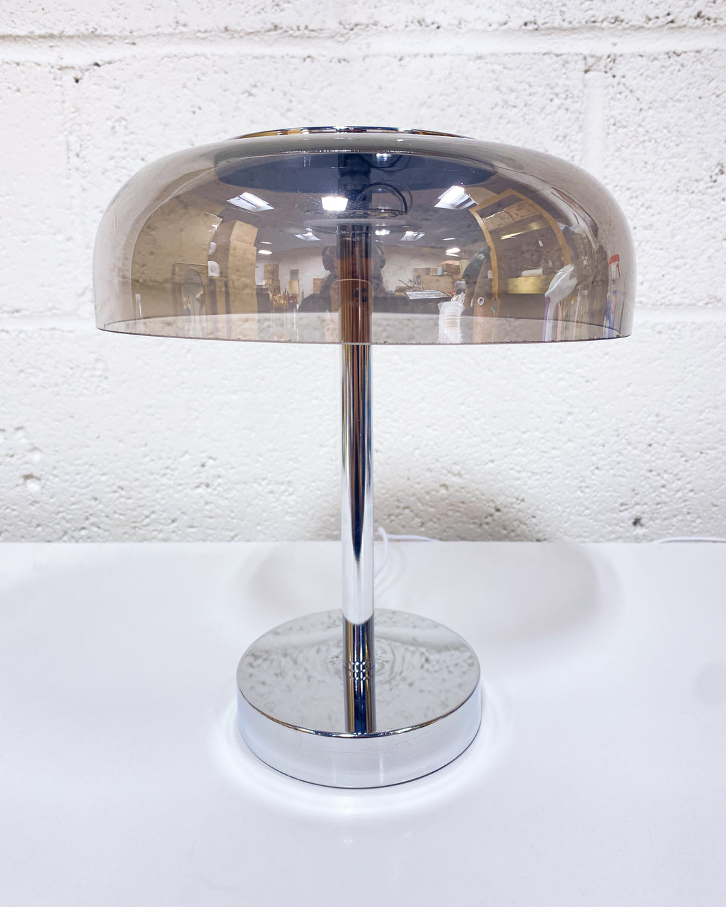 Grey Acrylic Lamp