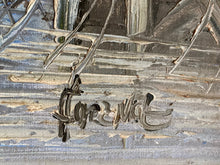 Load image into Gallery viewer, Harbor at Dusk Mid Century Oil Painting
