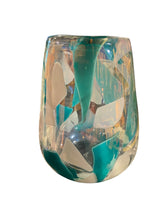 Load image into Gallery viewer, Hand Blown Confetti Glass Vase
