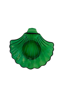 Emerald Green Glass Catchall
