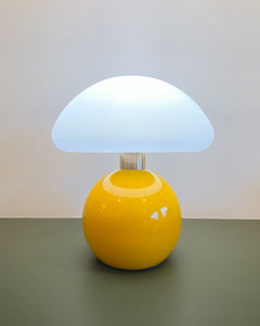 Mini Orangey Yellow Mushroom LED Lamp