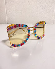 Load image into Gallery viewer, Multicolor Jeweled Sunglasses
