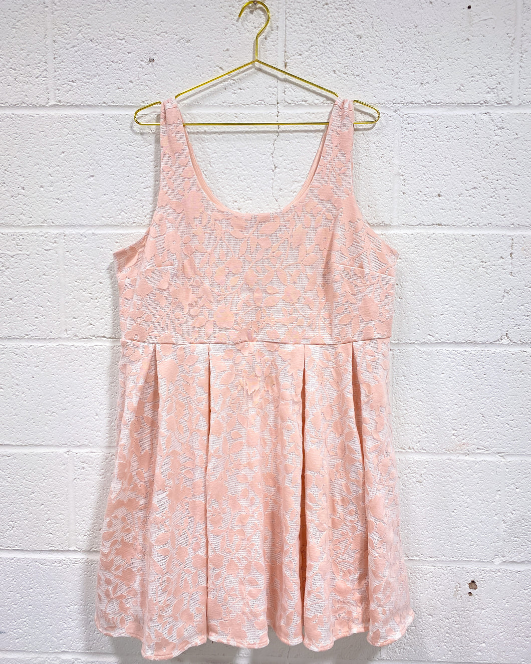 Torrid Peach Summer Dress (18) Sunbeam Vintage Torrid Peach Summer Dress (18) Sunbeam Vintage