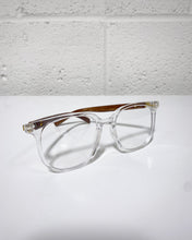 Load image into Gallery viewer, Clear Glasses with Wood Grain Templates
