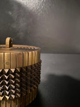 Load image into Gallery viewer, Spiked Brass Trinket Box
