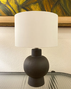 Noir Modernist Table Lamp