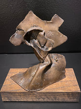 Load image into Gallery viewer, Abstract Bronze Sculpture by MMK 1963
