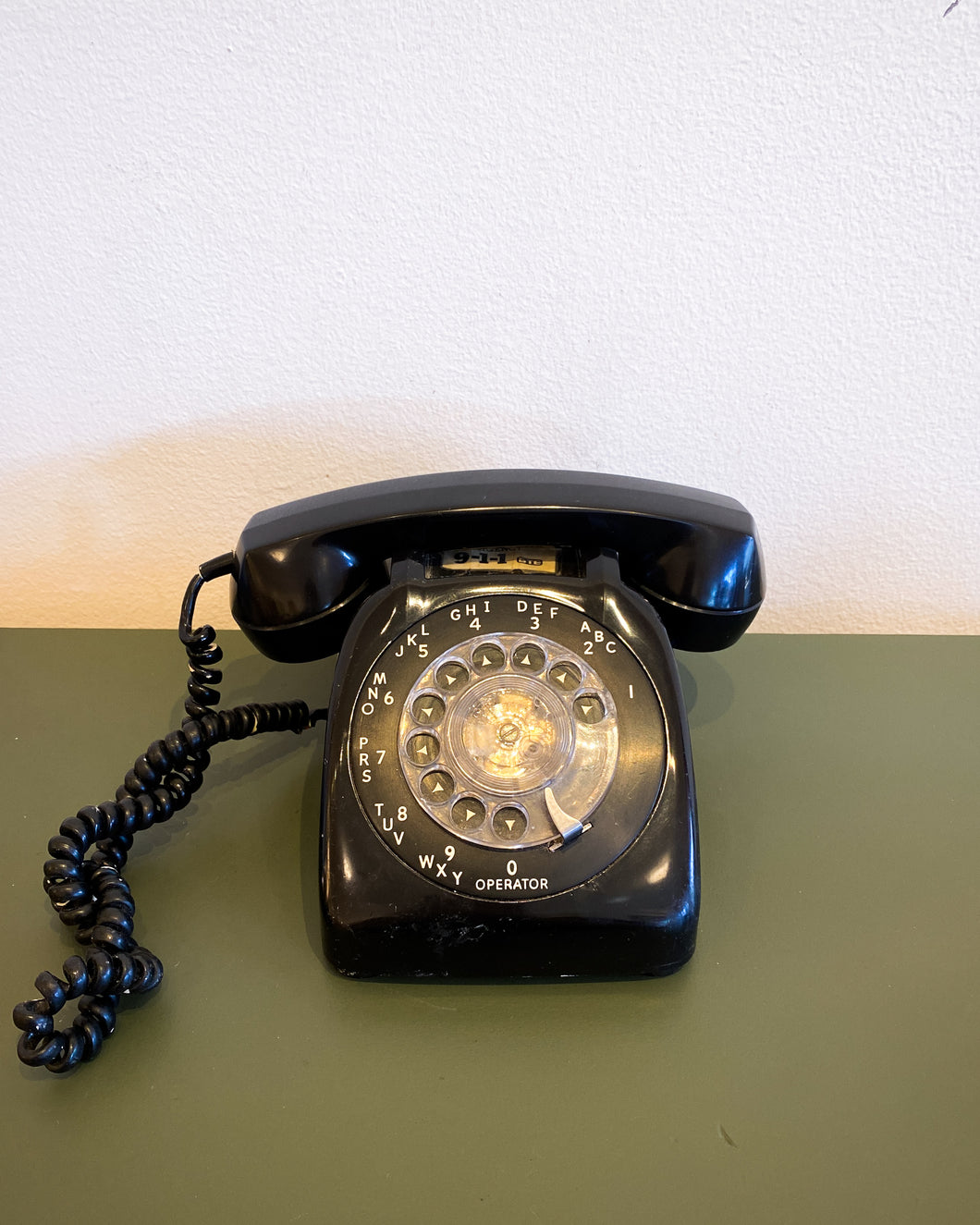 Vintage Black Touch Tone Telephone