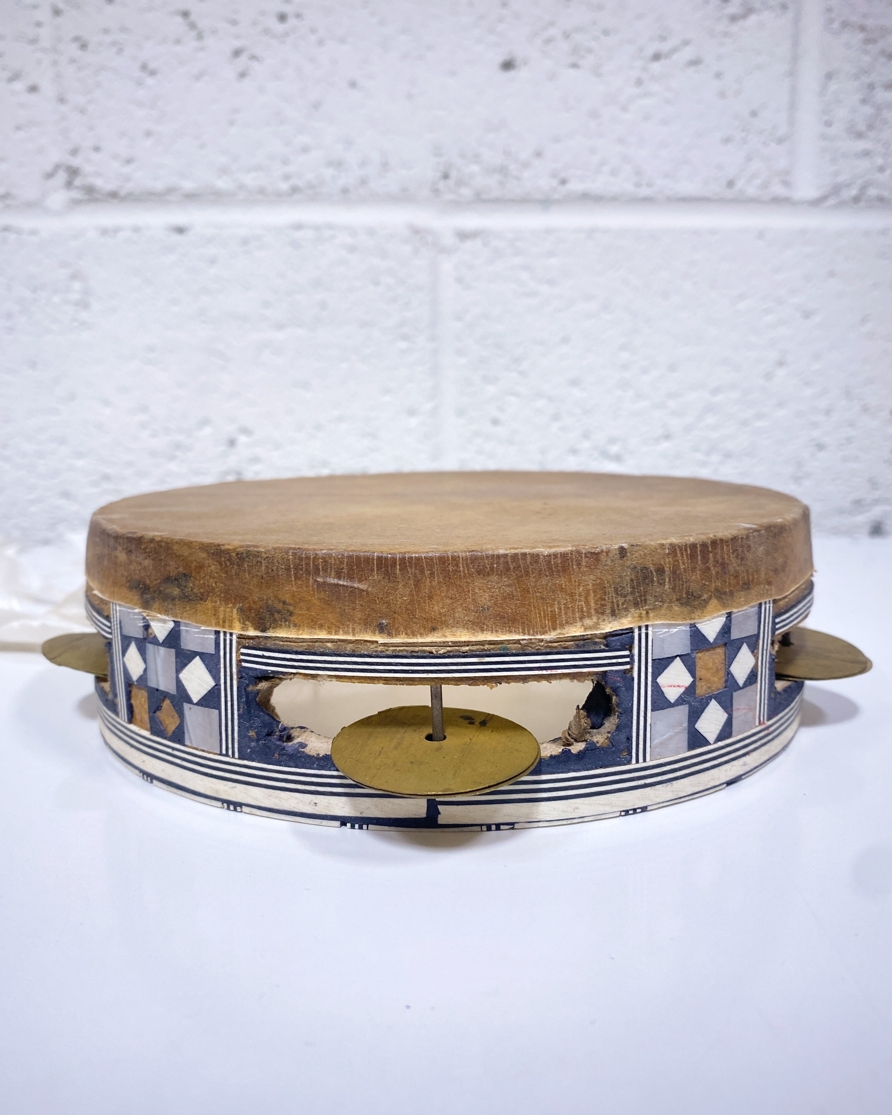 ② ちゃこ 様 tambourine Latin Percussion CP Double Row Tambourine with Head | Big